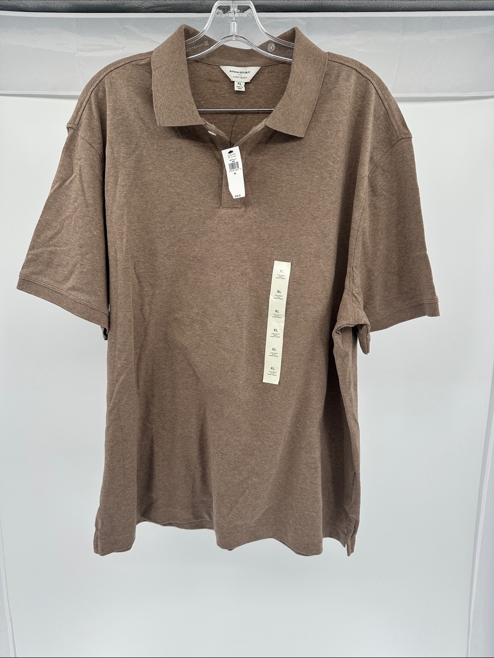 Banana Republic Men's Brown Polo Shirt